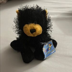 GANZ Black and Yellow Plush Animal